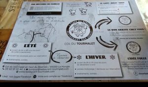 etape du berger : menu restaurant la mongie