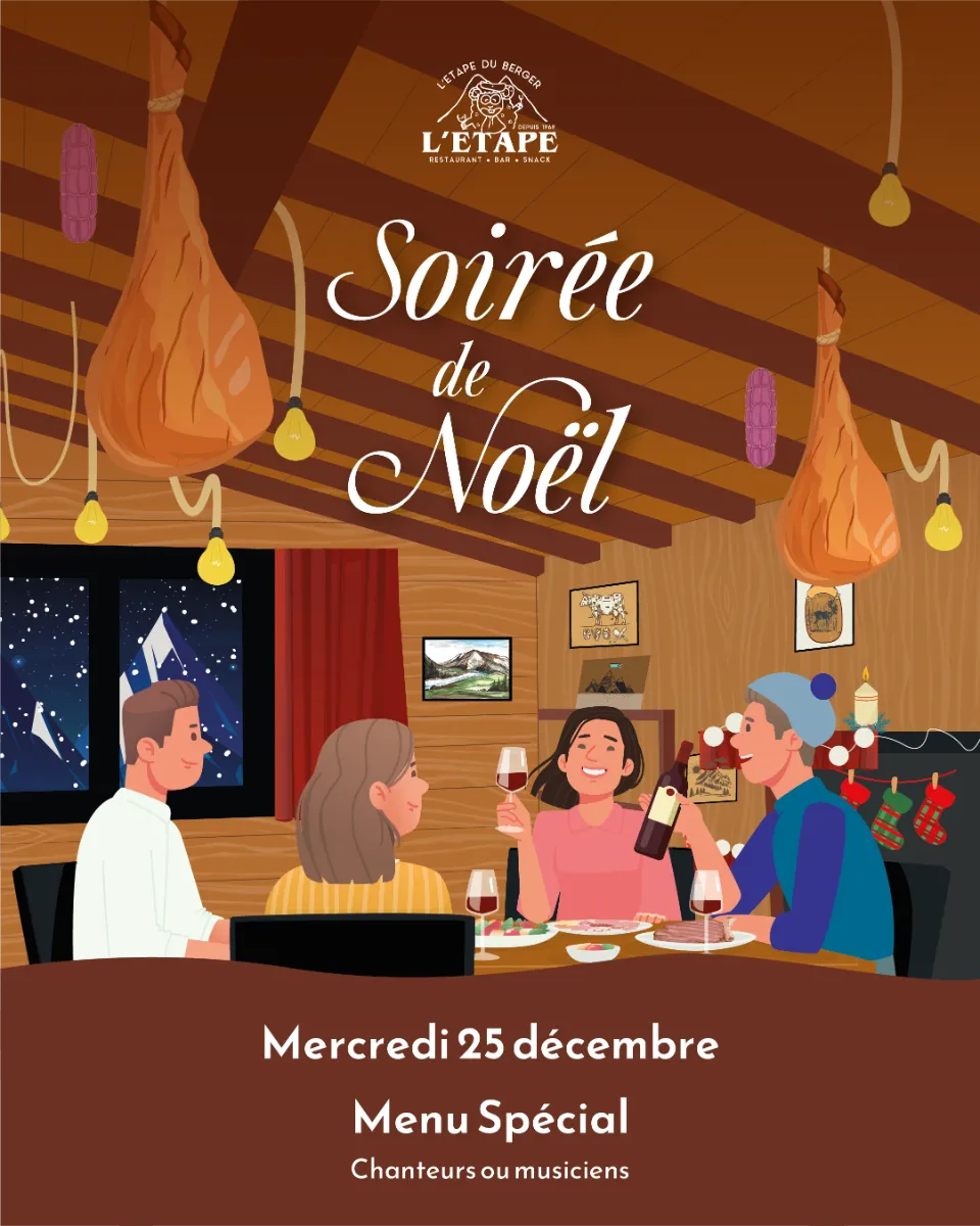 Soirée de Noel • l'étape du berger