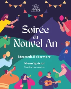 Soirée du nouvel an • l'étape du berger
