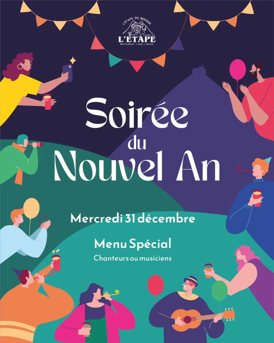Soirée du nouvel an • l'étape du berger