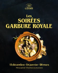 Soirées garbure royale • l'étape du berger
