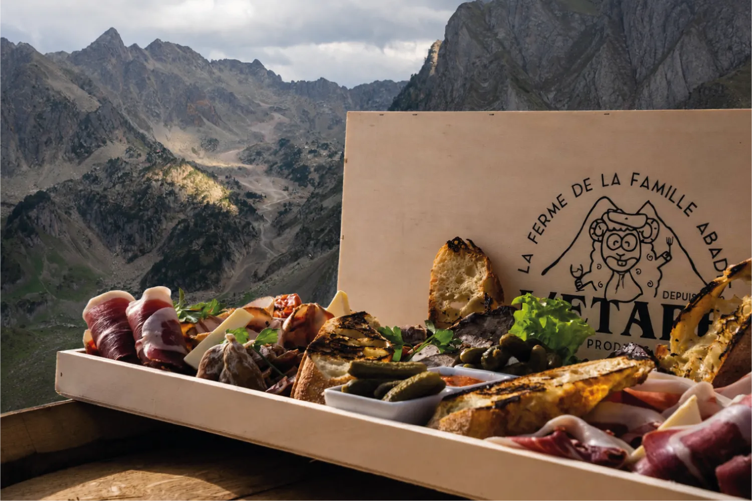 Box charcuterie • prestation traiteur etape du berger