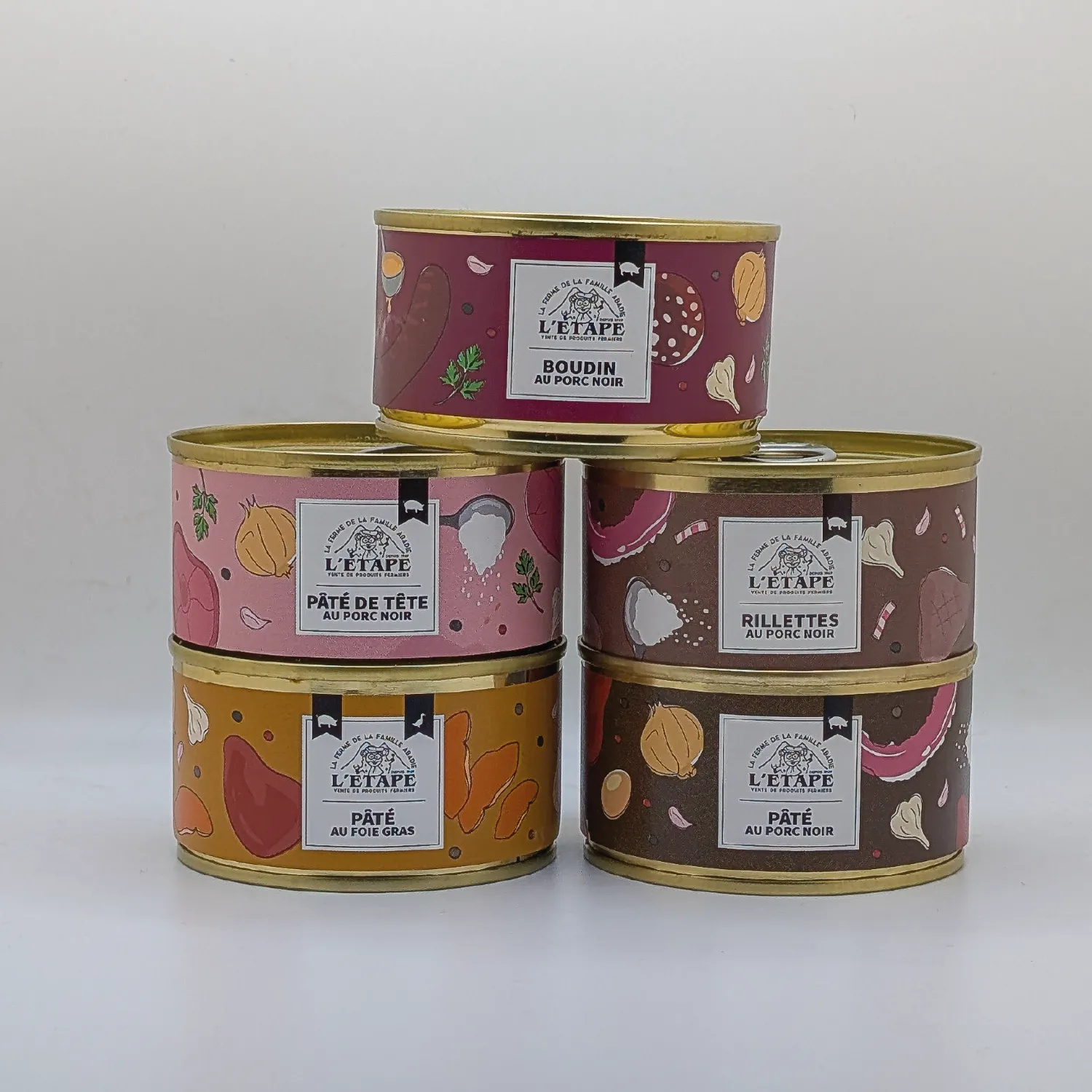 Conserves charcuterie • étape du berger