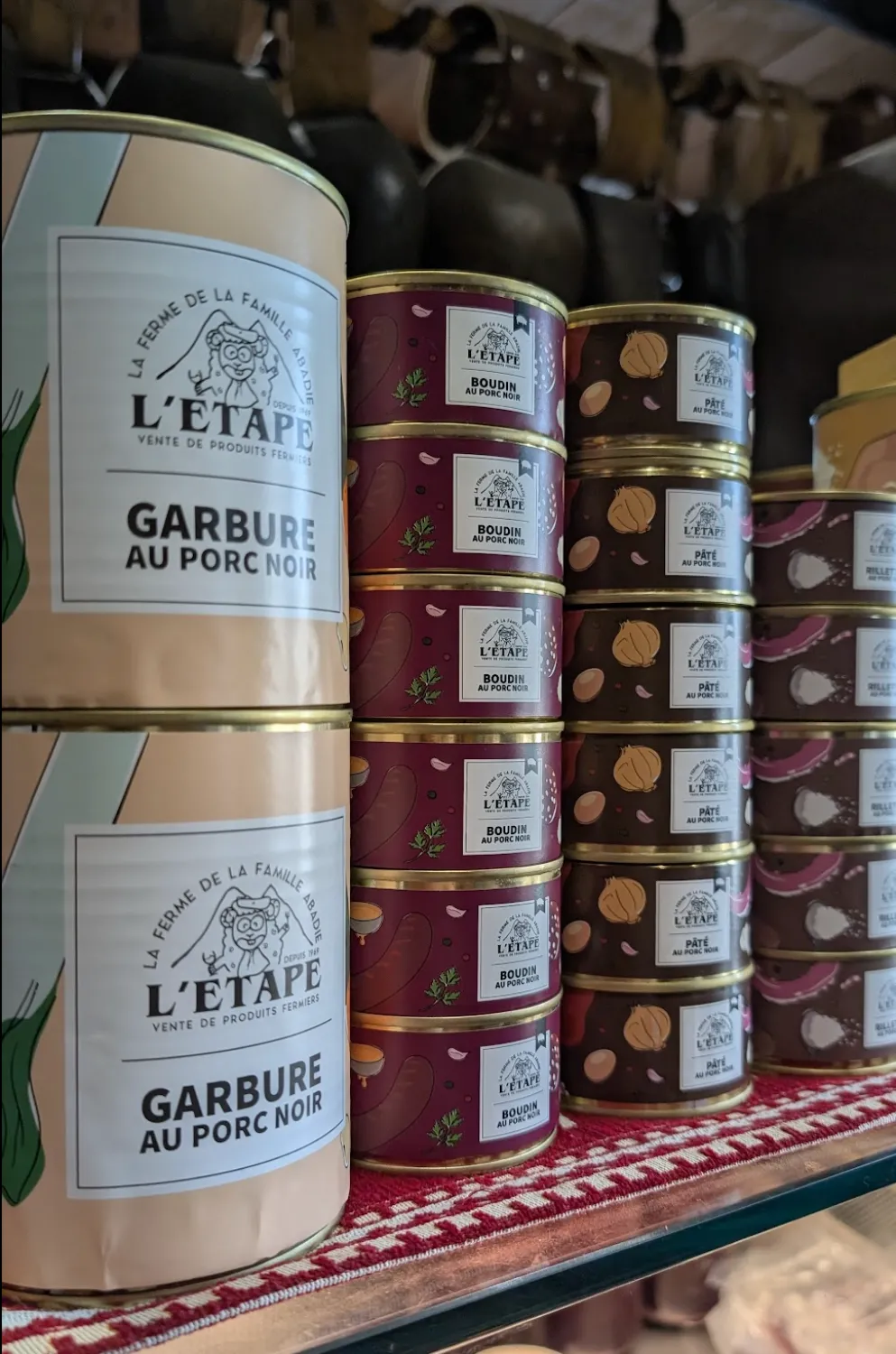 Conserves ferme famille abadie